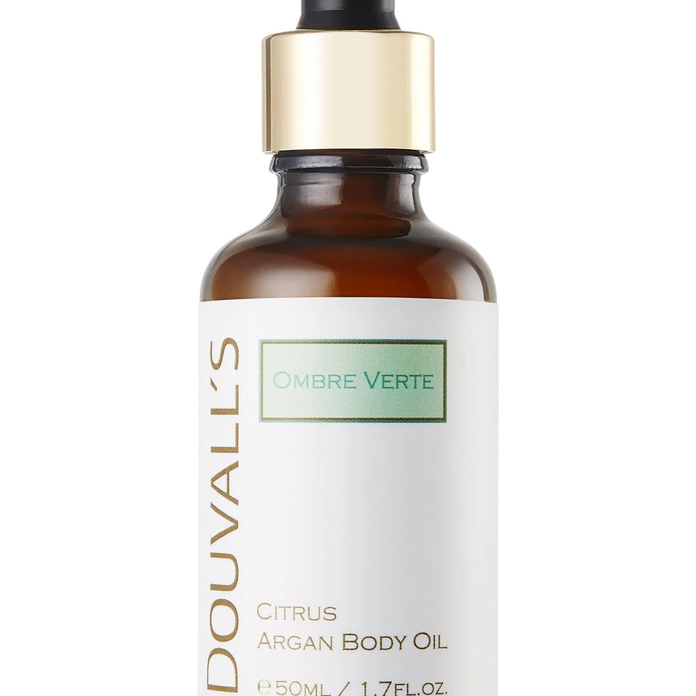 Organic Citrus Scented Argan Body Oil 50ml | Hydrating and revitalising with pure essential oils Douvalls Beauty