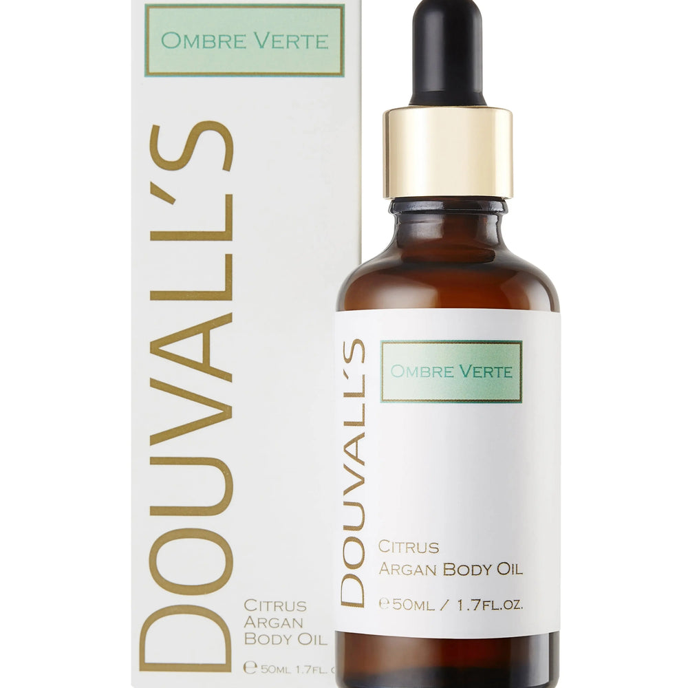 Organic Citrus Scented Argan Body Oil 50ml | Hydrating and revitalising with pure essential oils Douvalls Beauty