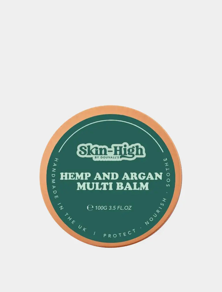 Organic Cold Pressed Hemp & Argan Multi Balm 100g Douvalls Beauty