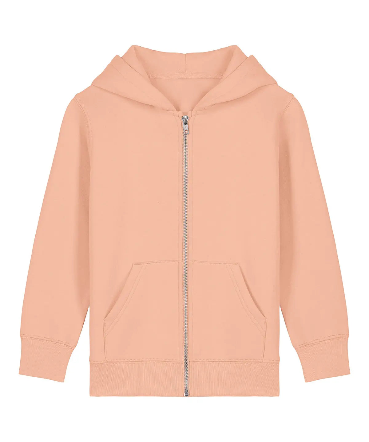 Organic Colours Kids Zipped Hooded Sweatshirt Earth Wardrobe