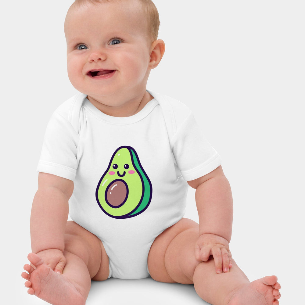 Organic Cotton Baby Bodysuit (Avocado) Kate & The Fox