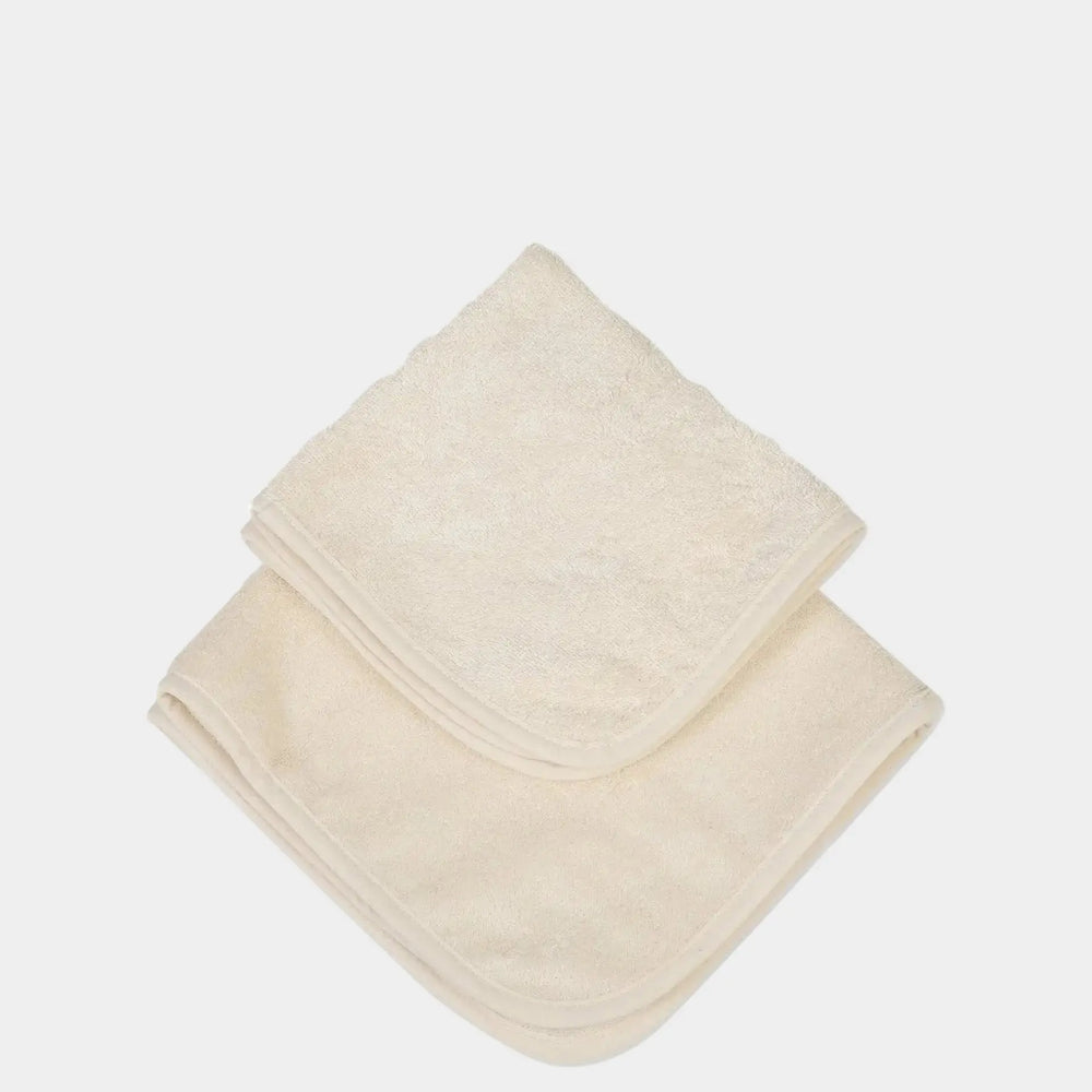 Organic Cotton Baby Terry Squares - Pack of 6, Available in 40x40 cm, 50x50 cm, and 60x60 cm Eco Bath London