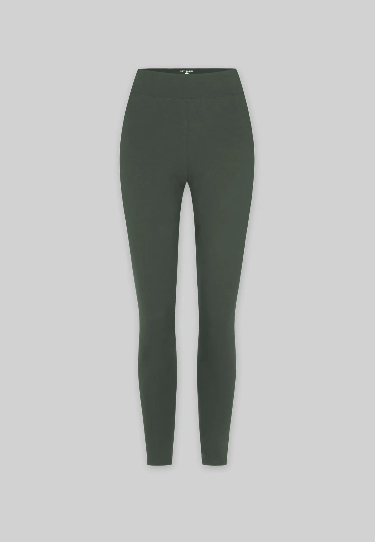 Organic Cotton Leggings, Burnt Olive Pantee