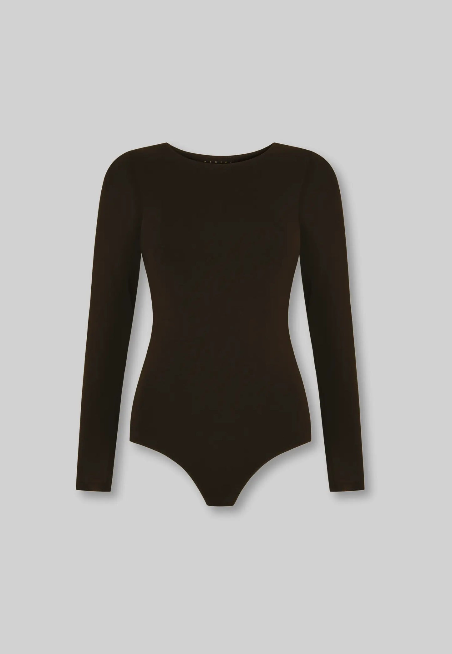 Organic Cotton Long Sleeve Crew Bodysuit, Hot Fudge Bodysuits