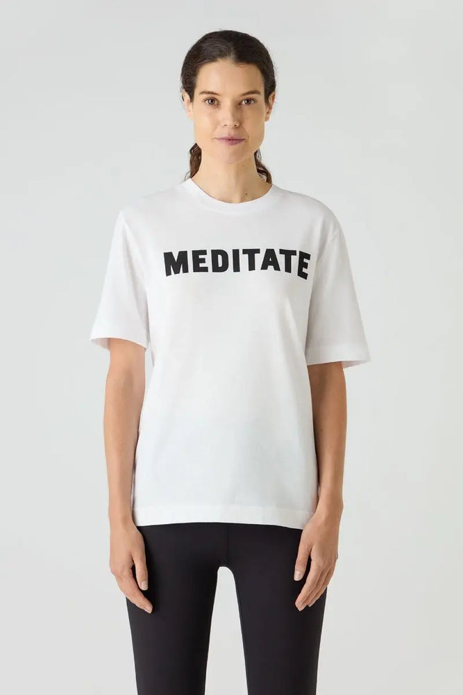 Organic Cotton Meditate Thirt Bamford