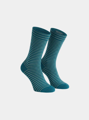 Teal Stripes