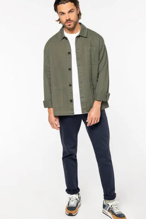 Washed Organic Khaki