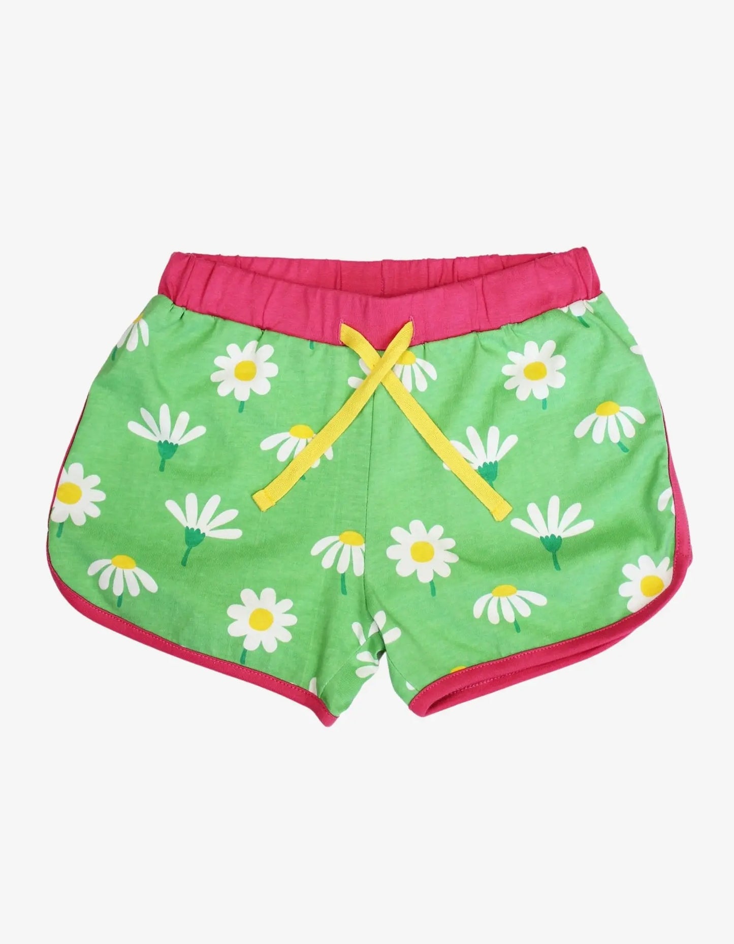 Organic Daisy Print Running Shorts Toby Tiger