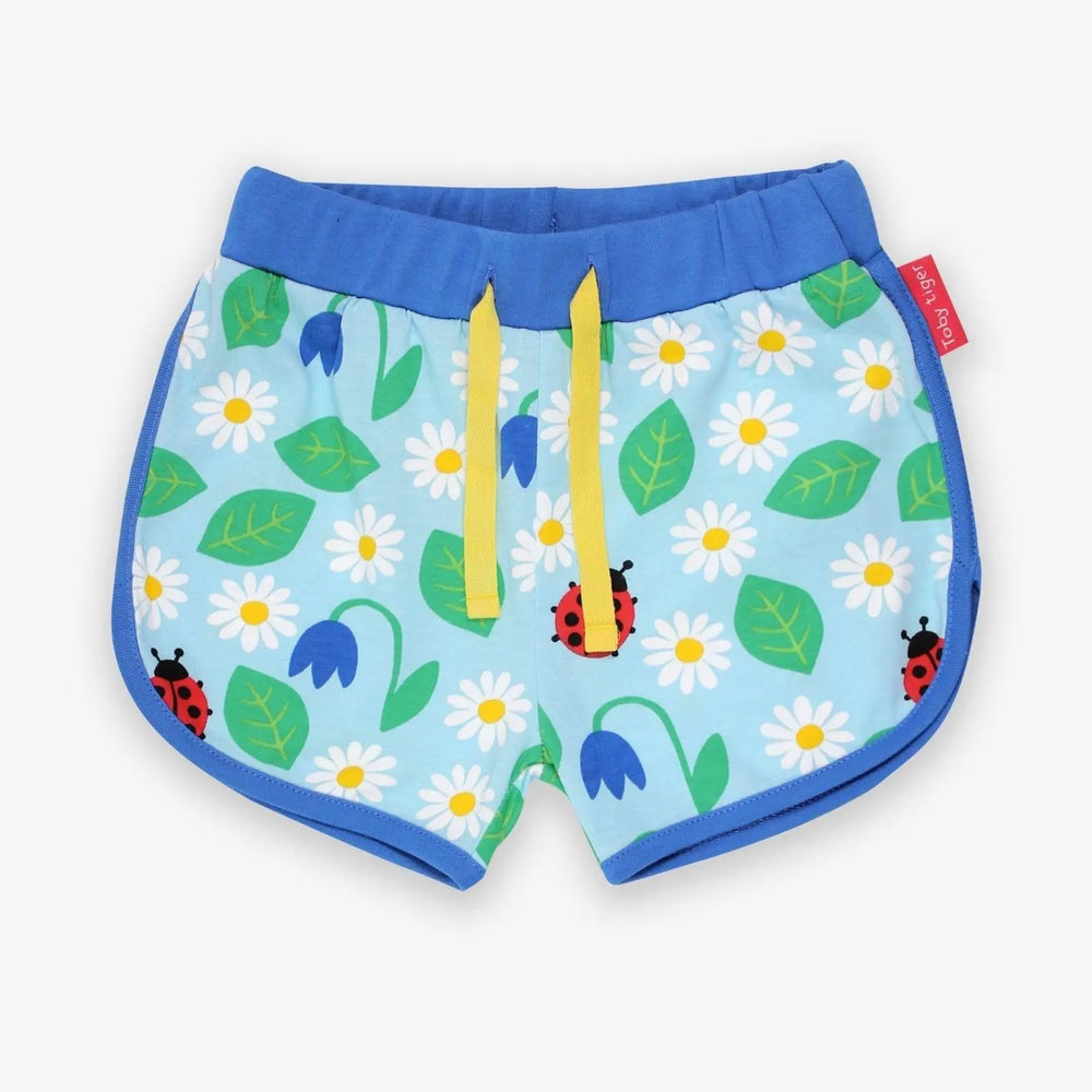 Organic English Garden Running Shorts Toby Tiger