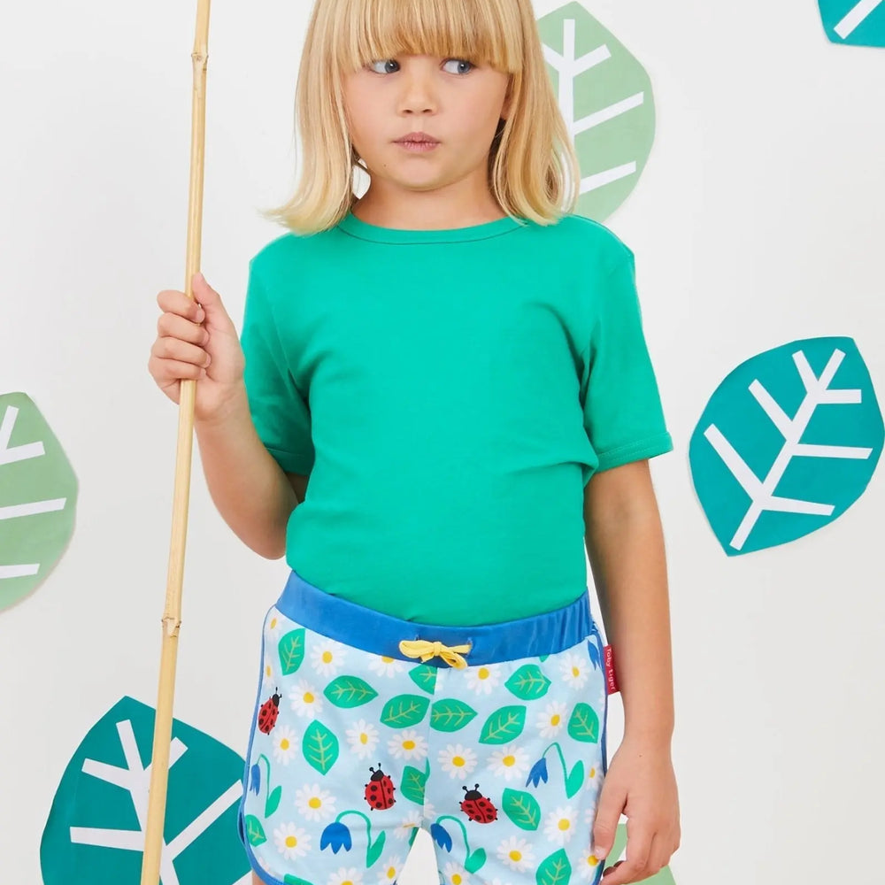 Organic English Garden Running Shorts Toby Tiger
