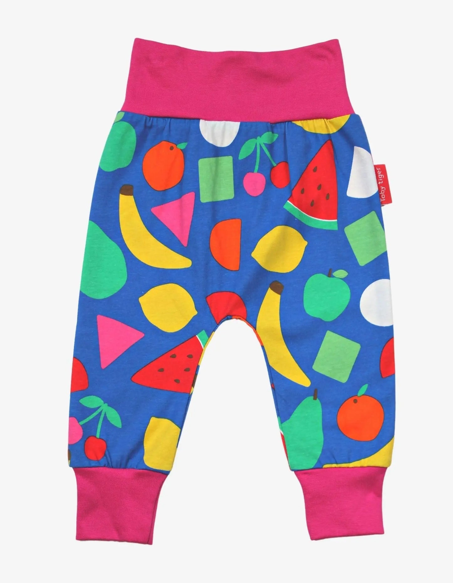 Organic Fruit Print Yoga Pants Toby Tiger