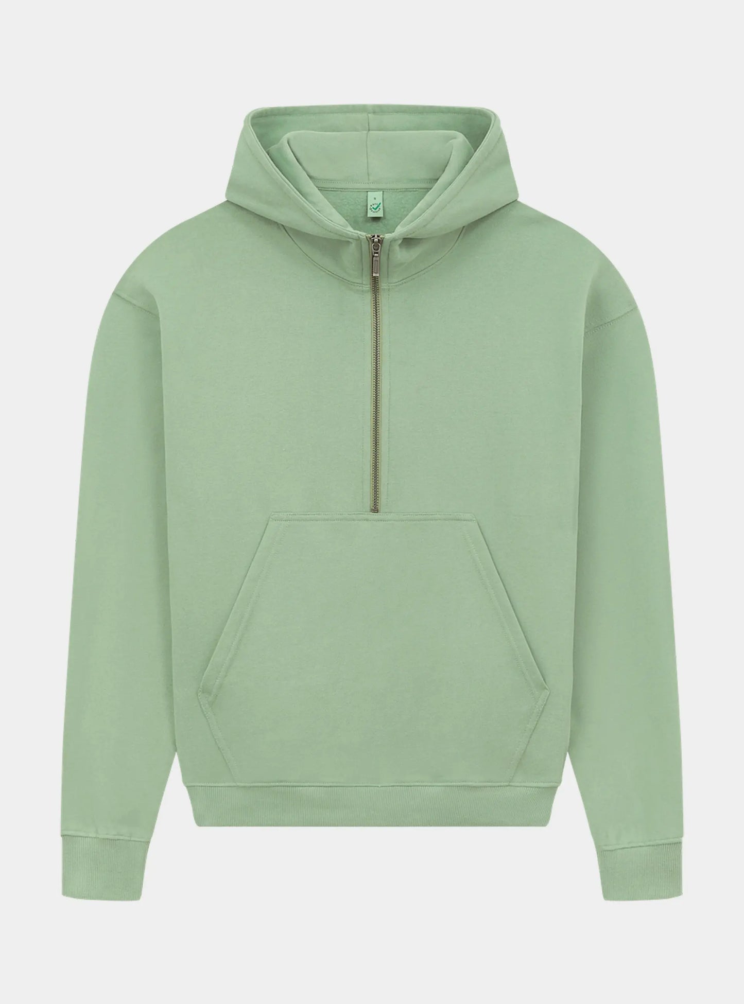 Organic Half Zip Hoodie: Womens Earth Wardrobe