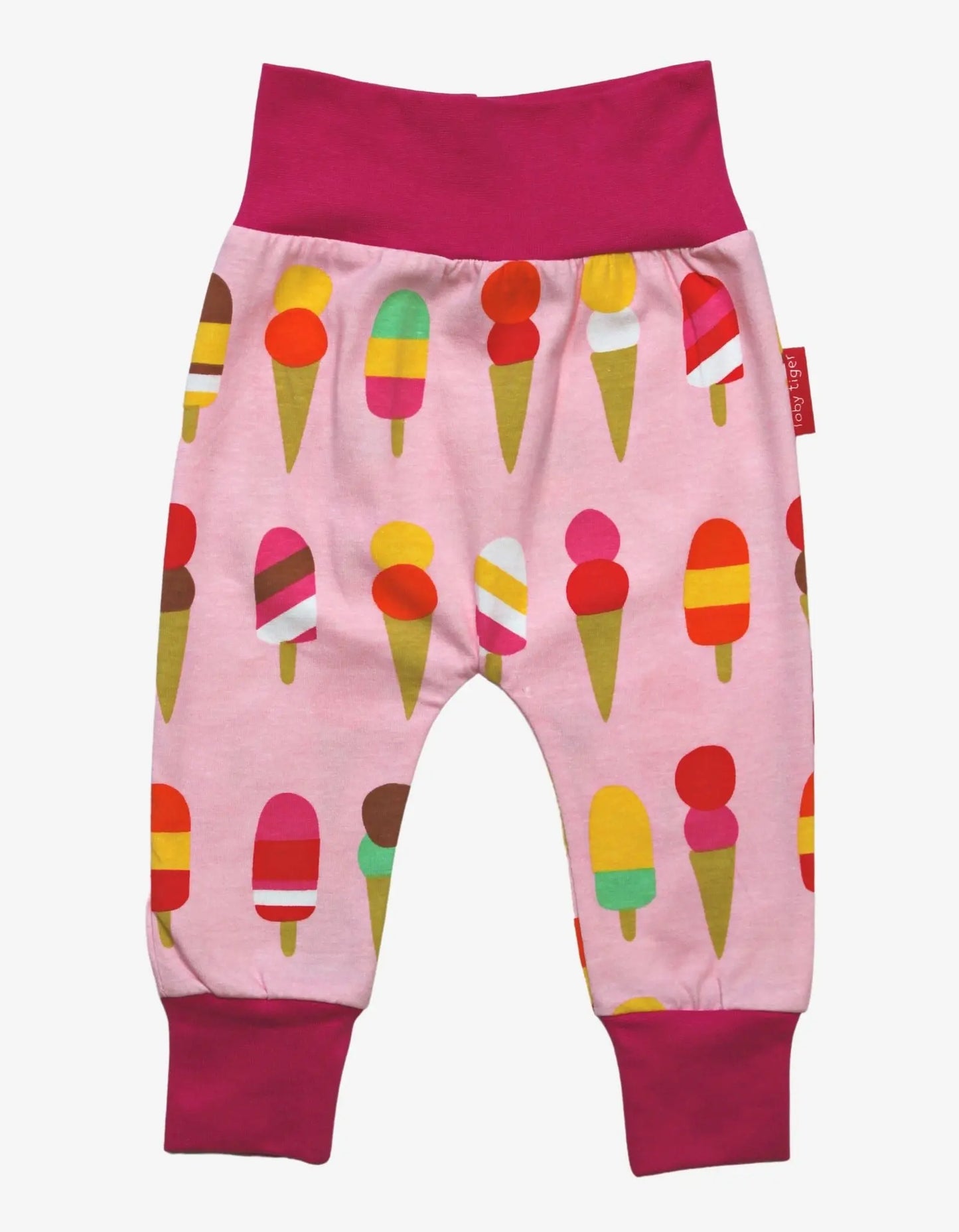 Organic Ice Cream Print Yoga Pants Toby Tiger
