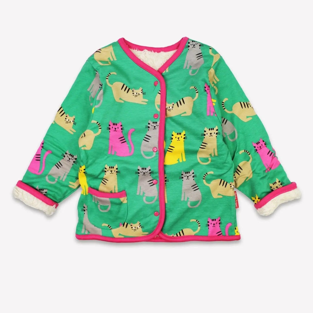 Organic Kitten Print Reversible Jacket Toby Tiger