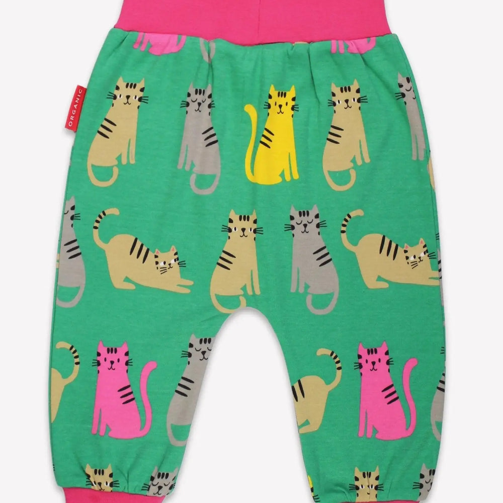 Organic Kitten Print Yoga Pants Toby Tiger