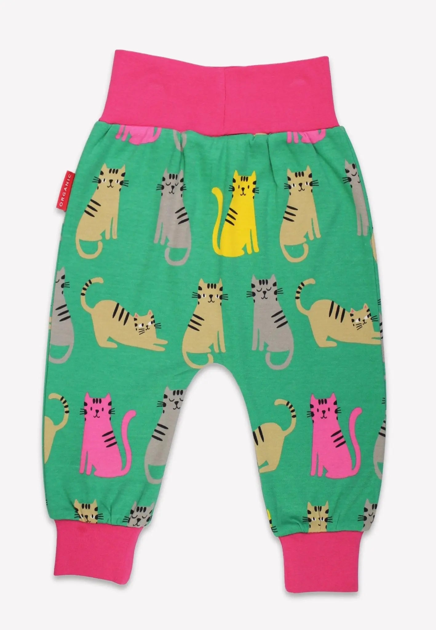 Organic Kitten Print Yoga Pants Toby Tiger