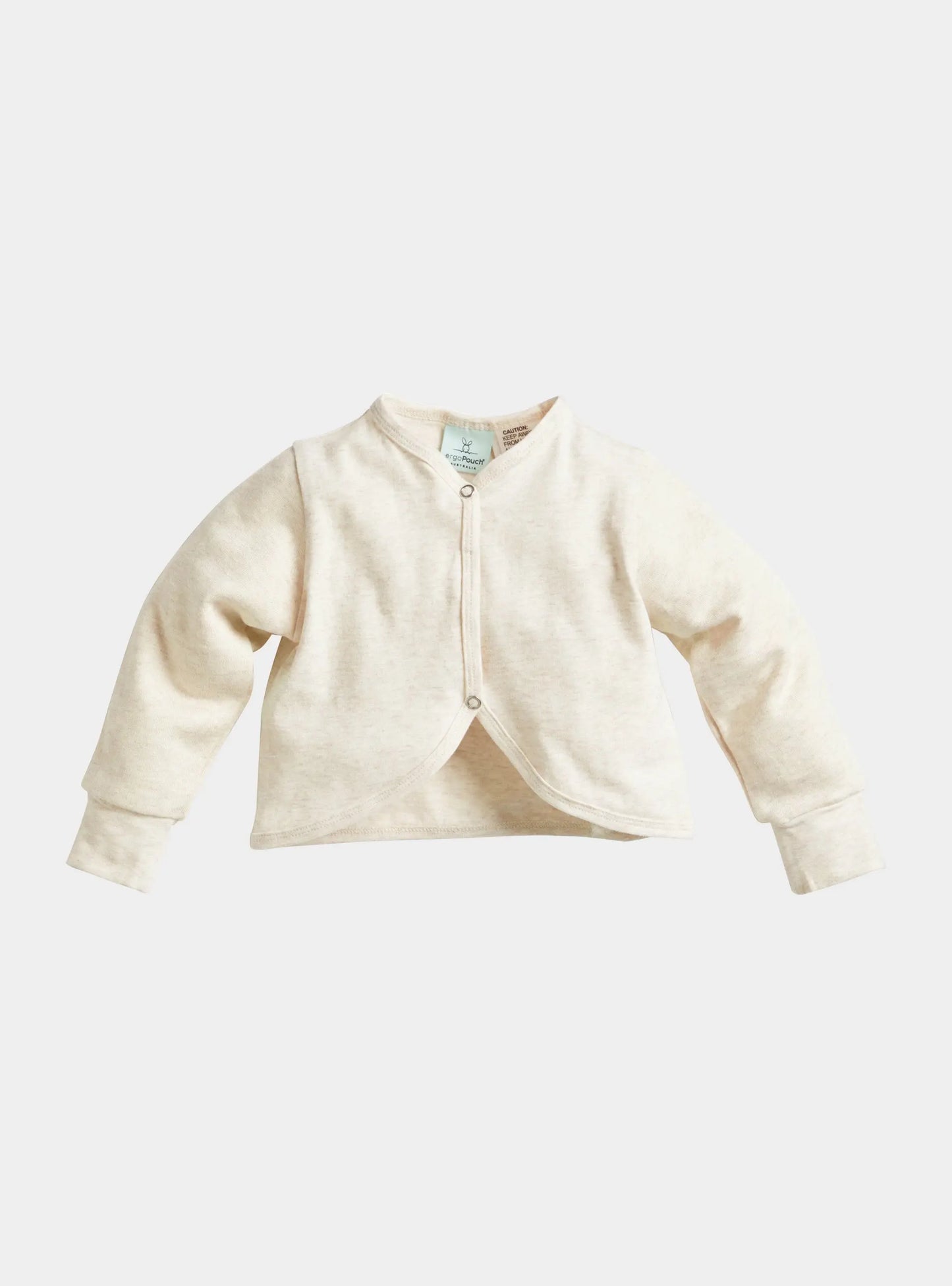 Organic Long Sleeved Sleep Arm Warmers - Oatmeal 1.0 TOG ergoPouch