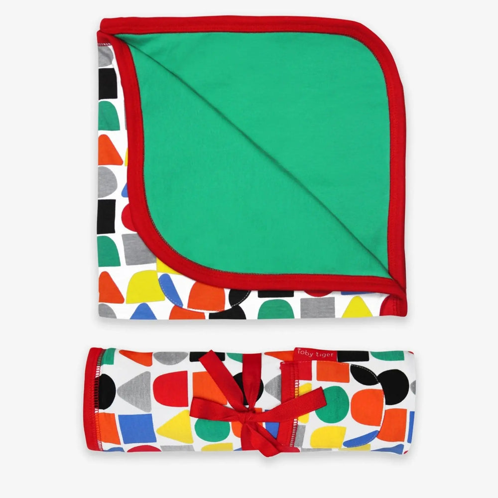 Organic Multi Building Block Blanket Toby Tiger