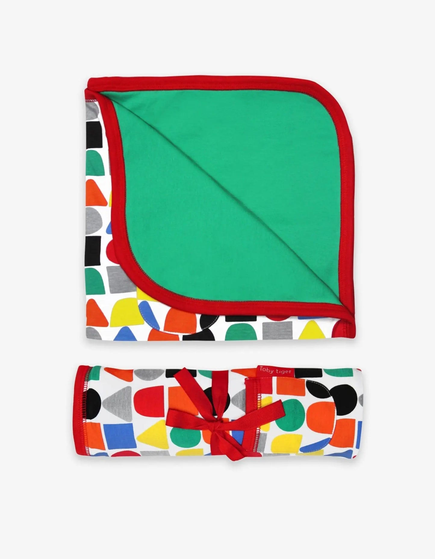 Organic Multi Building Block Blanket Toby Tiger