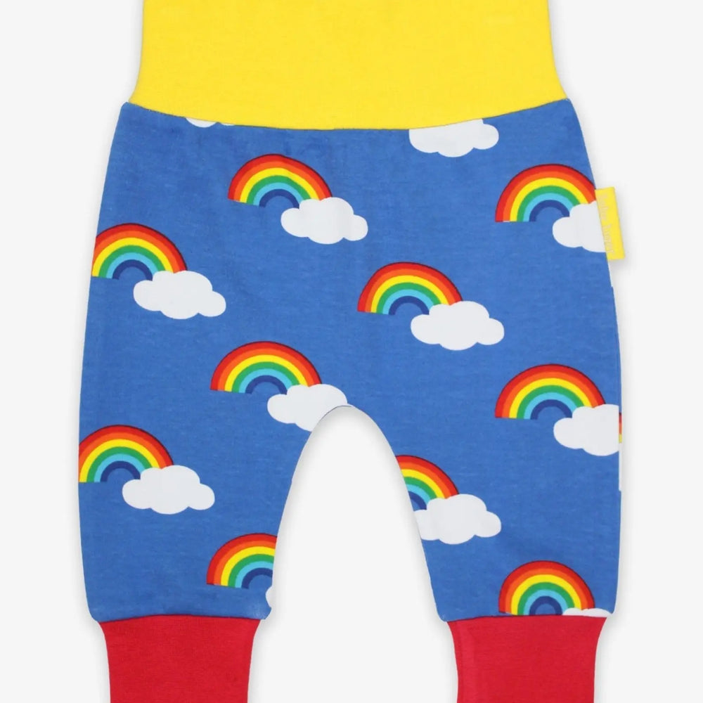 Organic Multi Rainbow Yoga Pants Toby Tiger