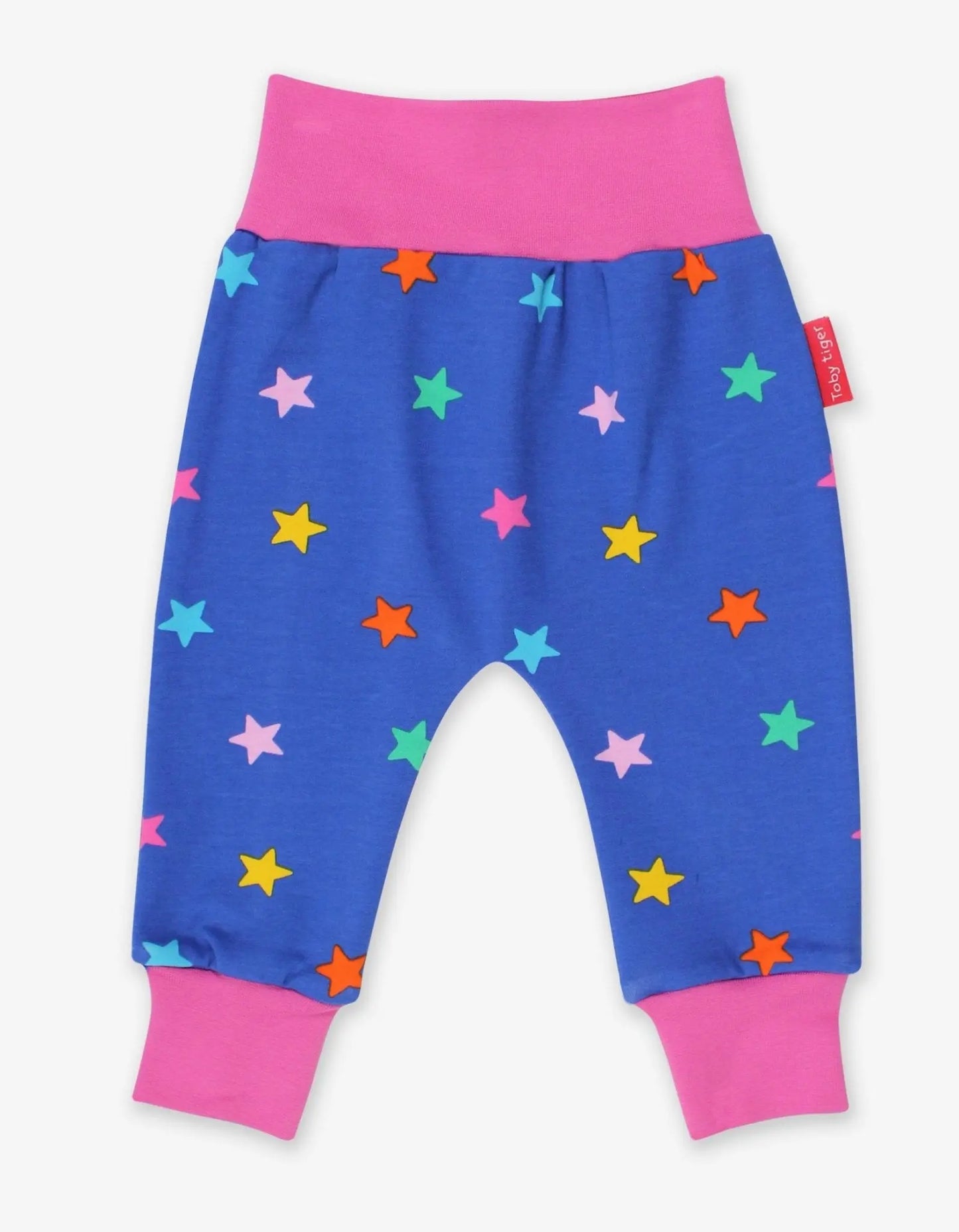 Organic Multi Star Print Yoga Pants Toby Tiger