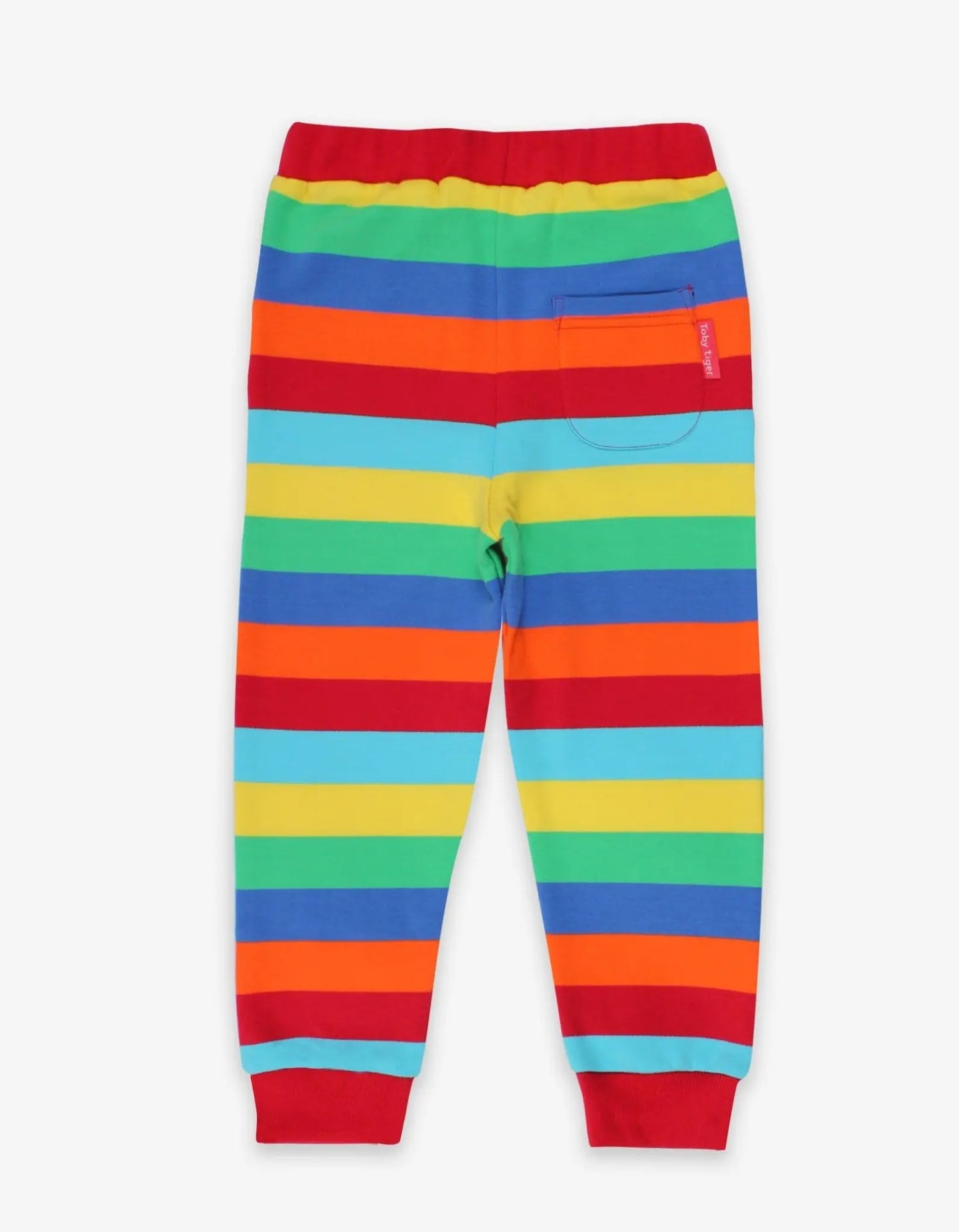 Organic Multi Stripe Joggers Toby Tiger