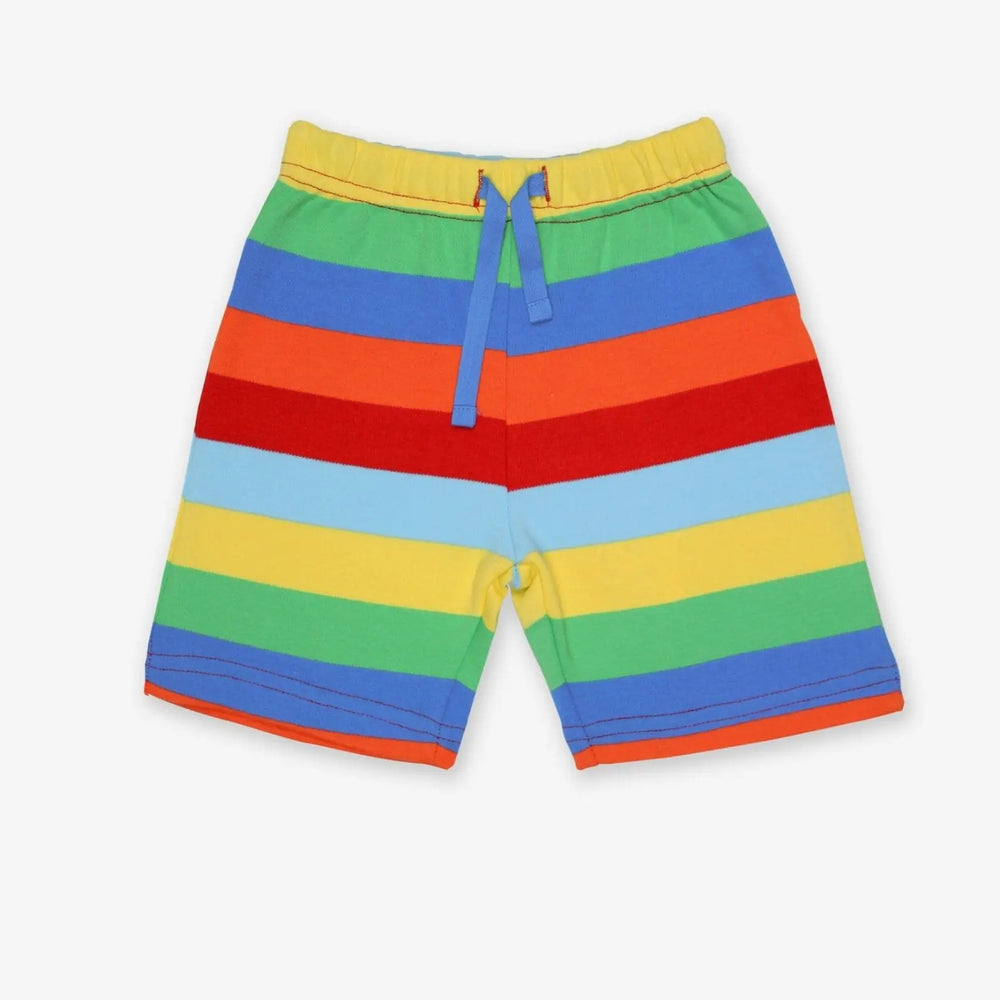 Organic Multi Stripe Shorts Toby Tiger