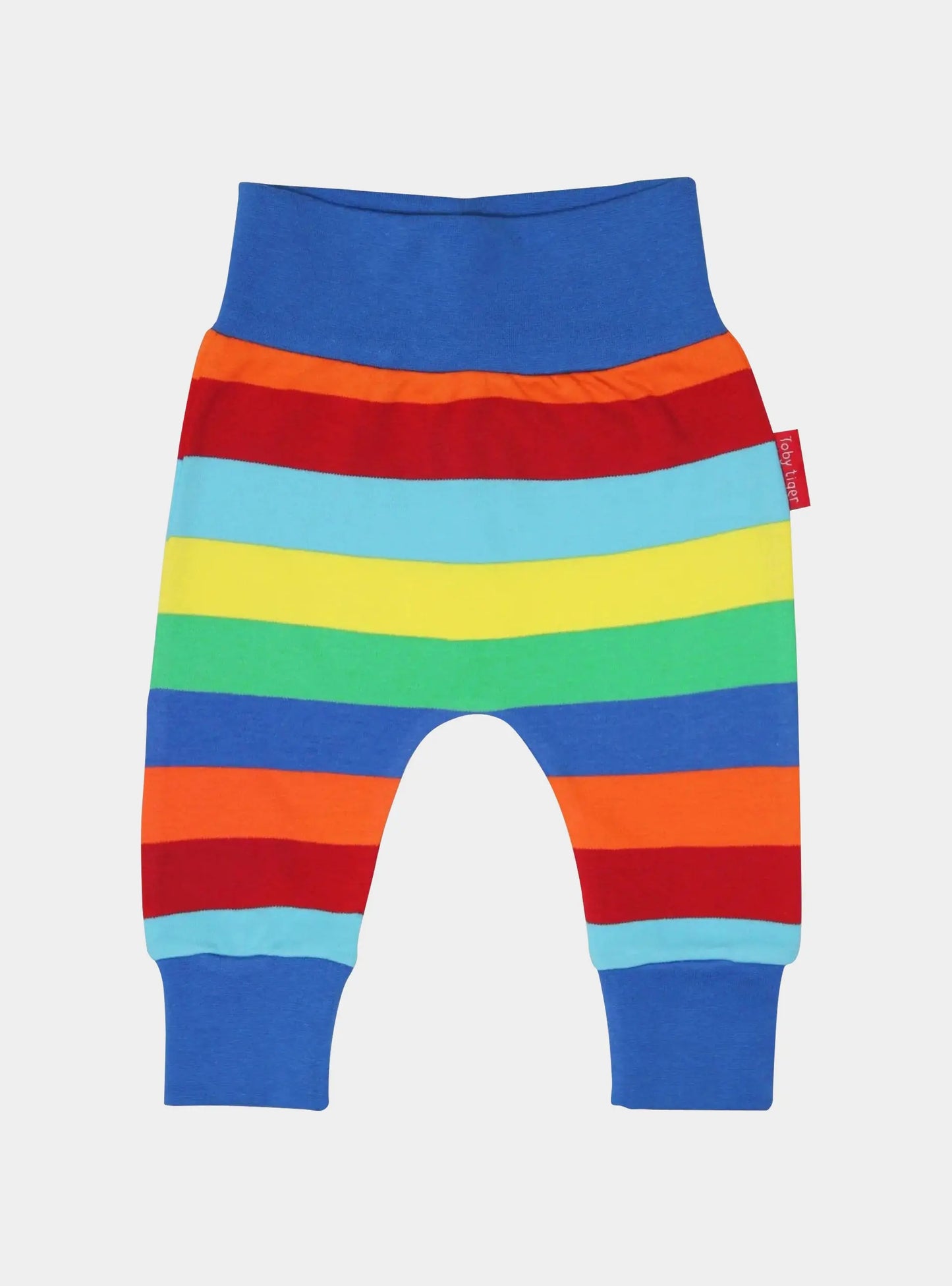 Organic Multi Stripe Yoga Pants Toby Tiger