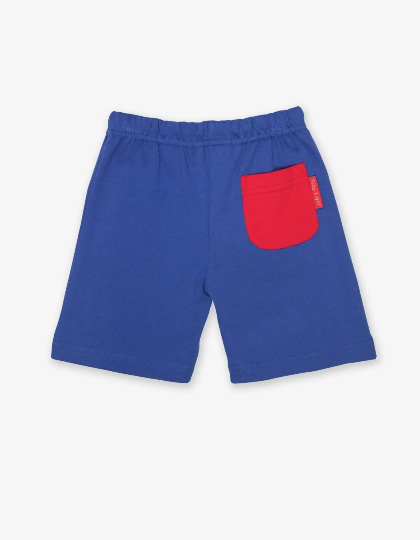 Organic Navy Shorts Toby Tiger