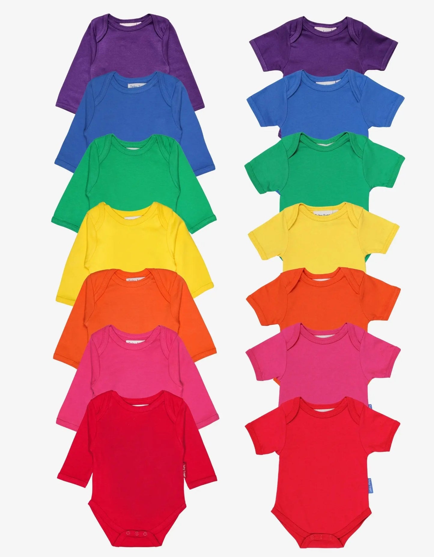 Organic New Baby Basic Bodysuit Bundle Toby Tiger