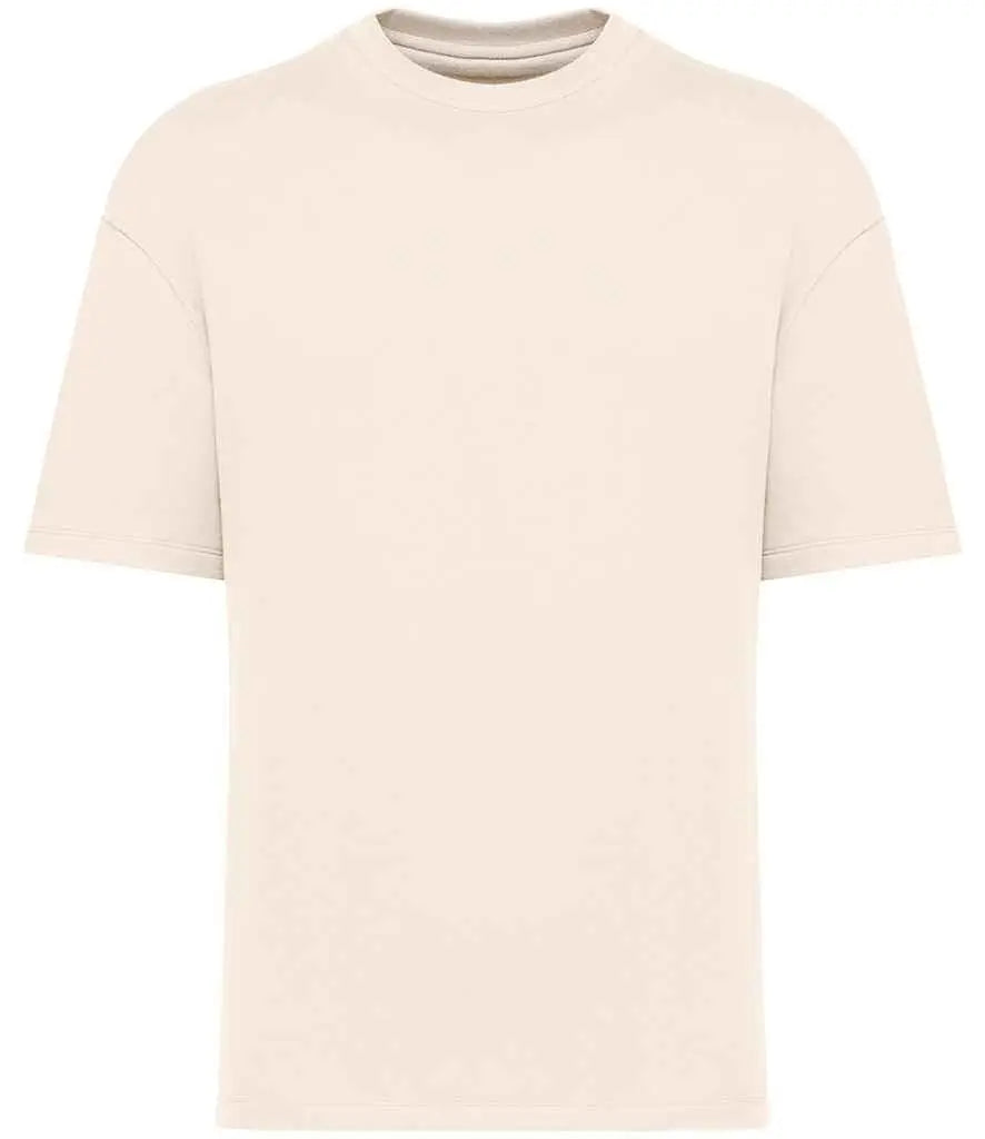 Organic Oversized French Terry T-shirt: Unisex Earth Wardrobe