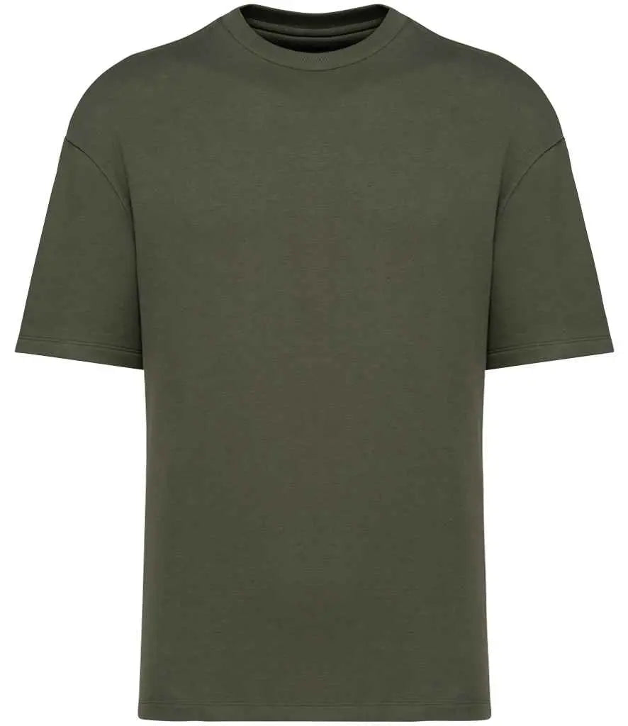 Organic Oversized French Terry T-shirt: Unisex Earth Wardrobe