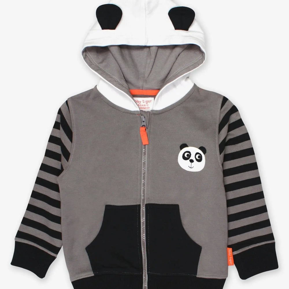 Organic Panda Hoodie Toby Tiger
