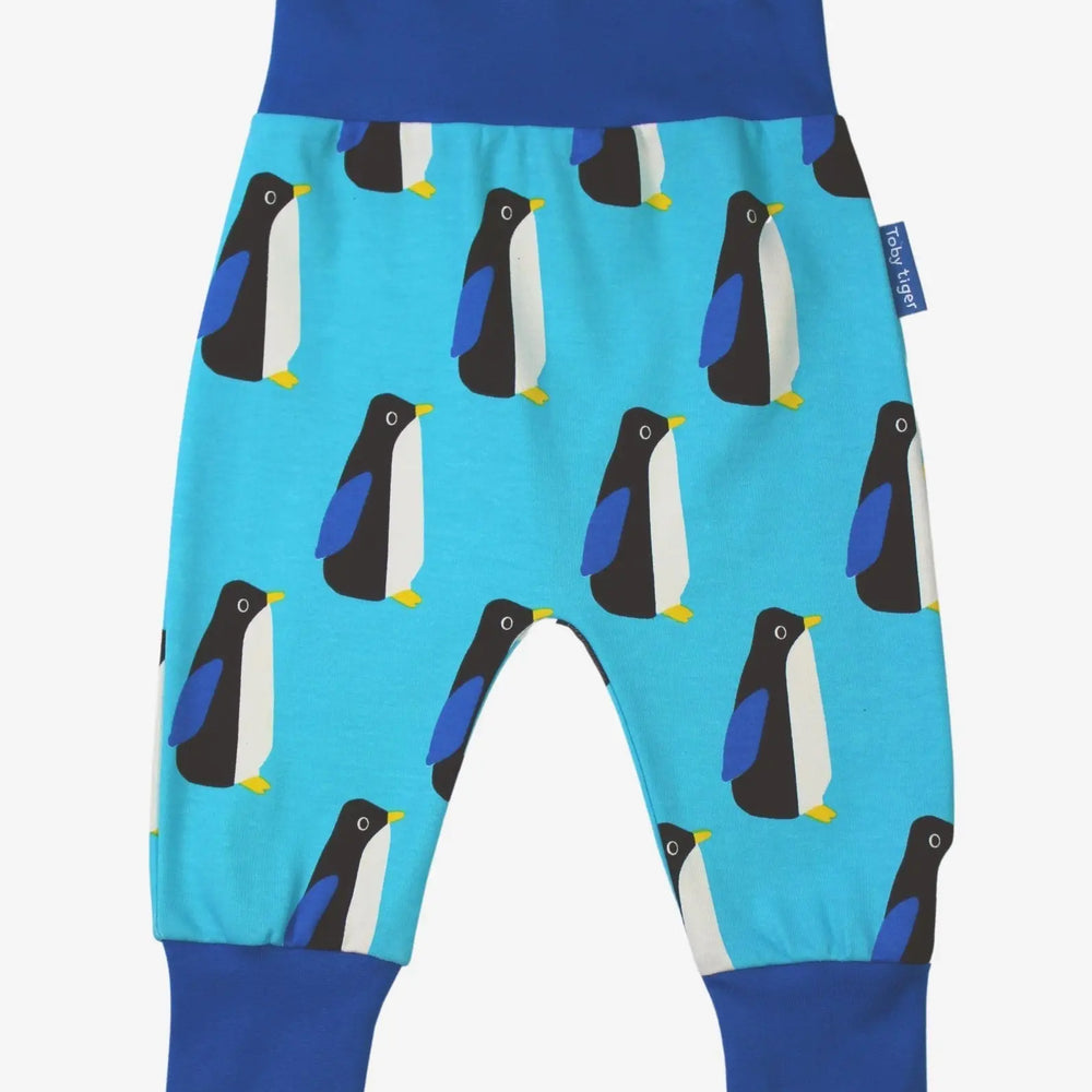 Organic Penguin Print Yoga Pant Toby Tiger