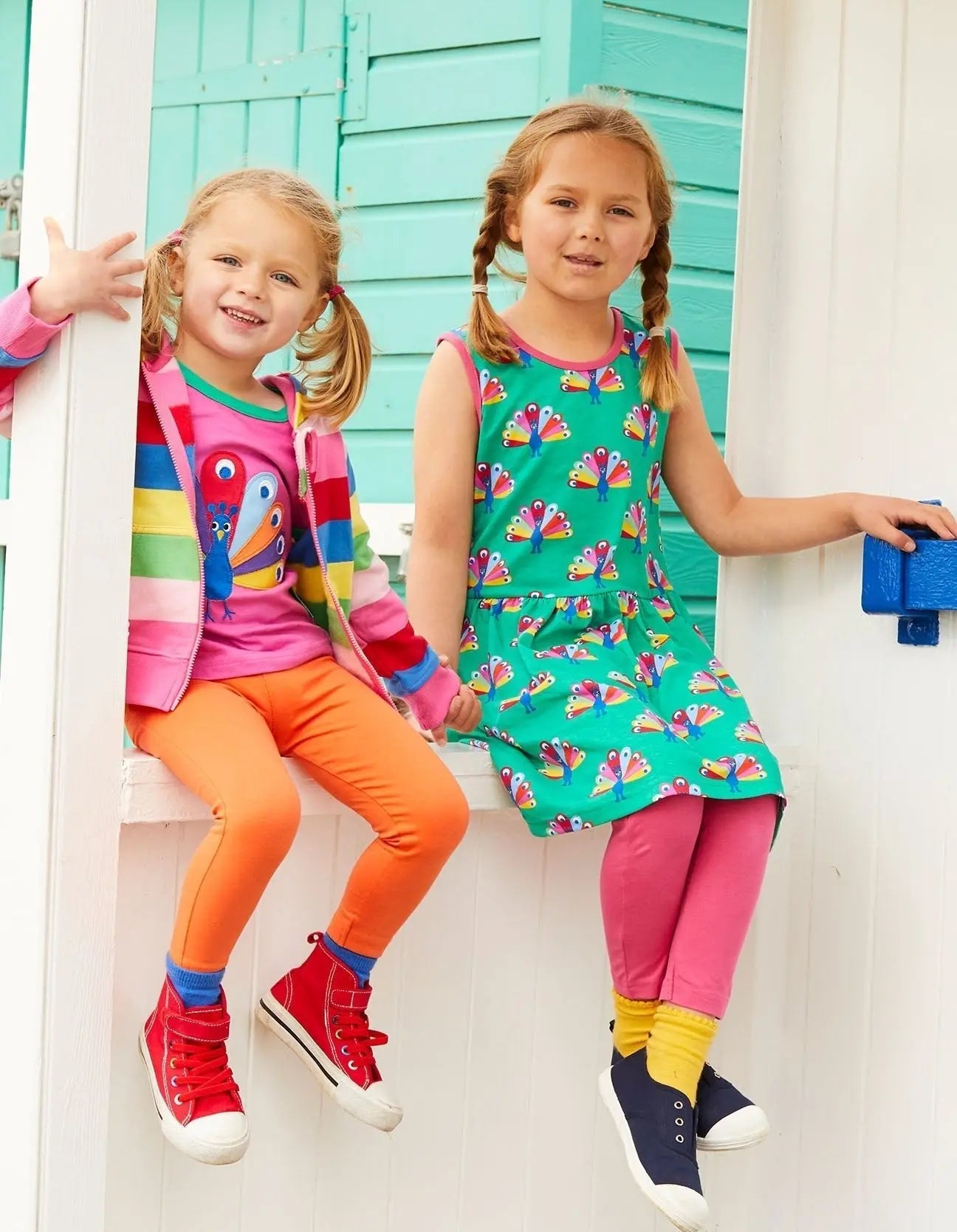 Organic Pink Basic Leggings Toby Tiger