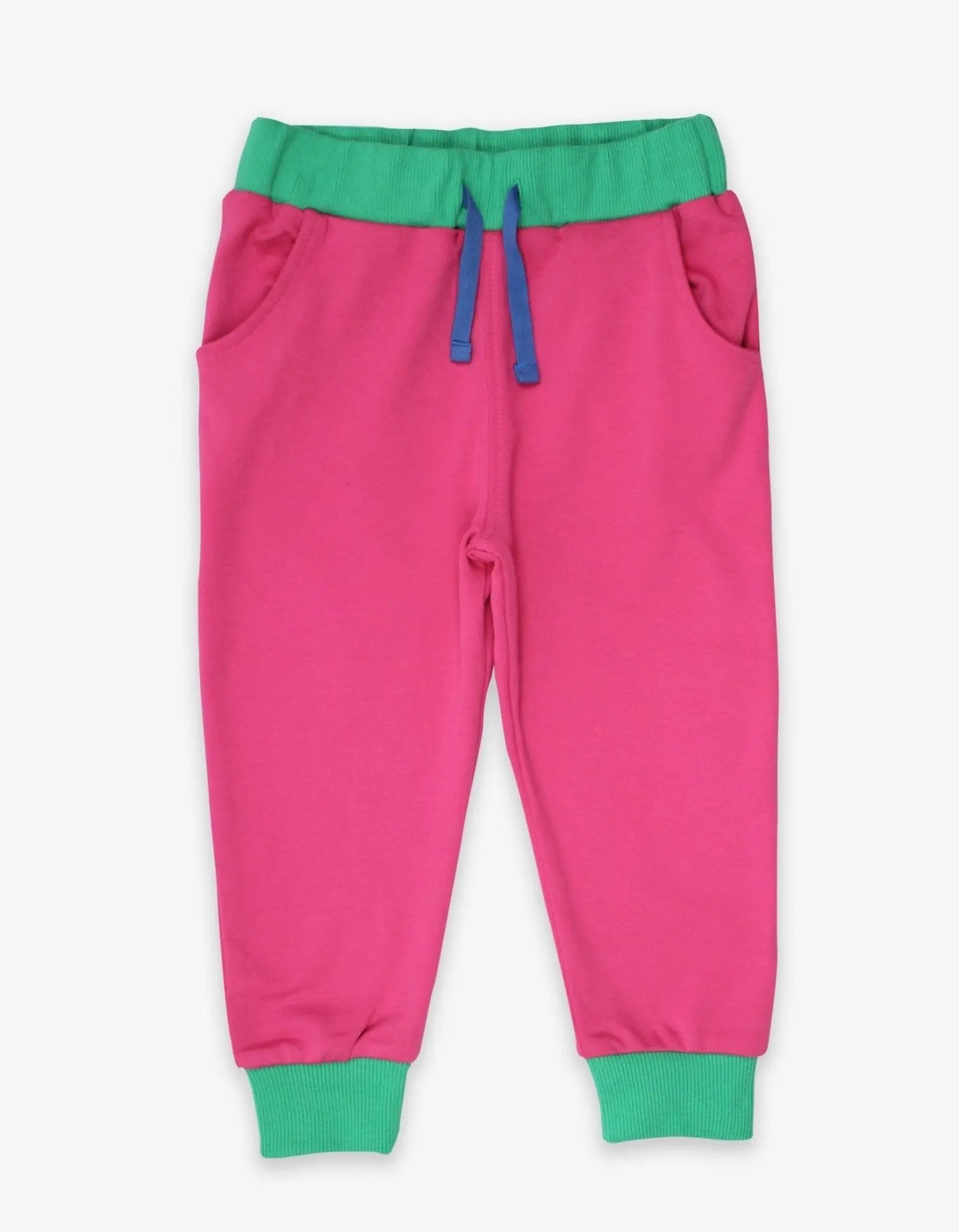 Organic Pink Joggers Toby Tiger