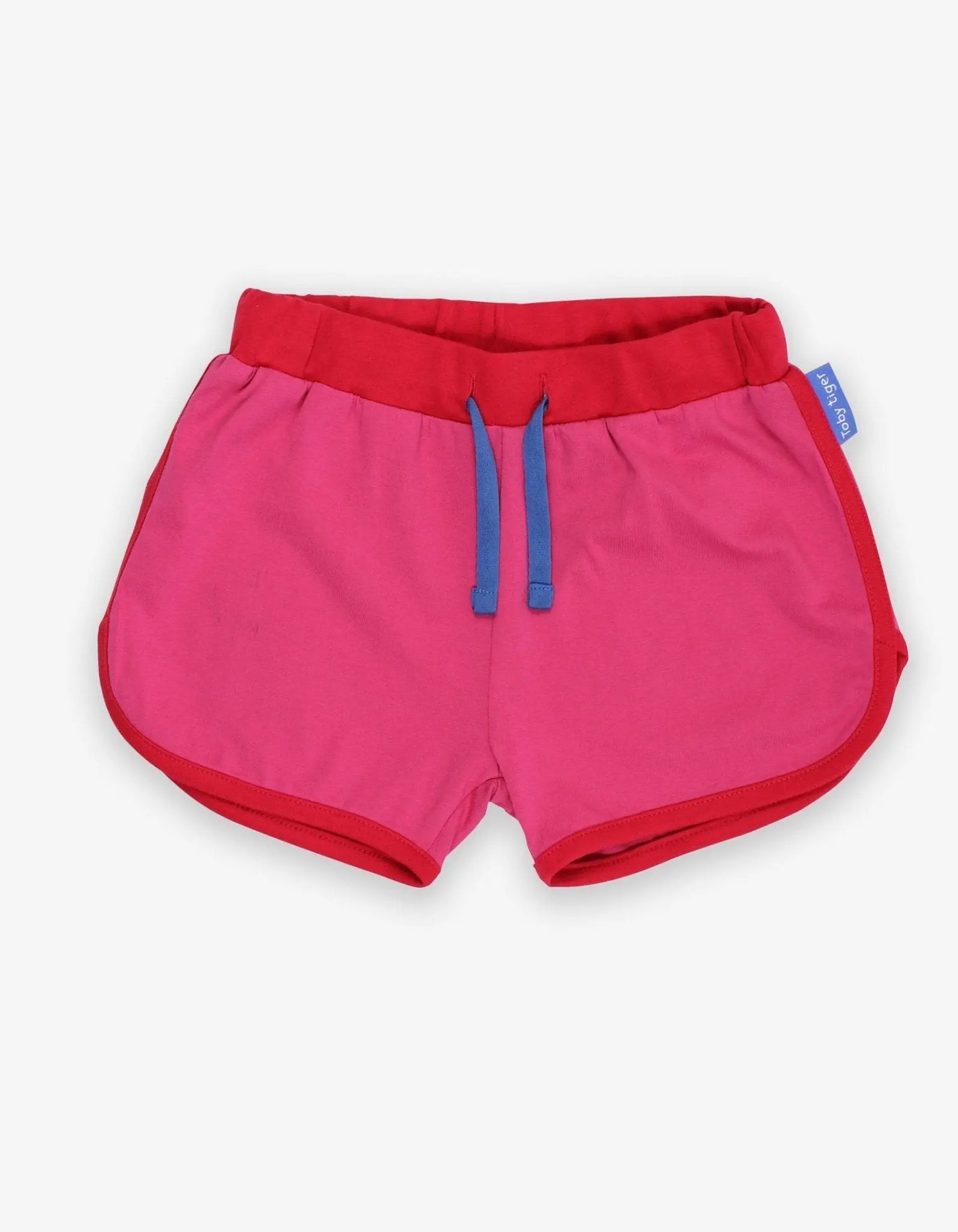 Organic Pink Running Shorts Toby Tiger
