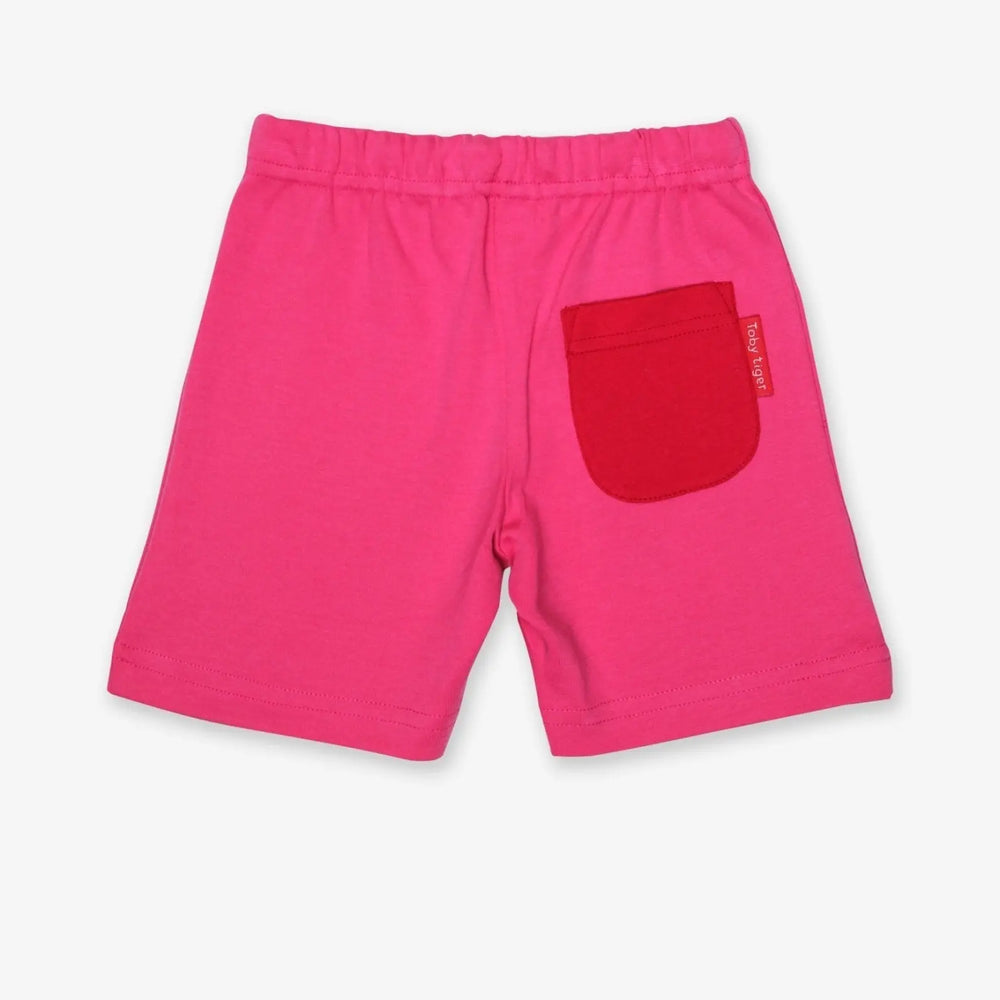 Organic Pink Shorts Toby Tiger