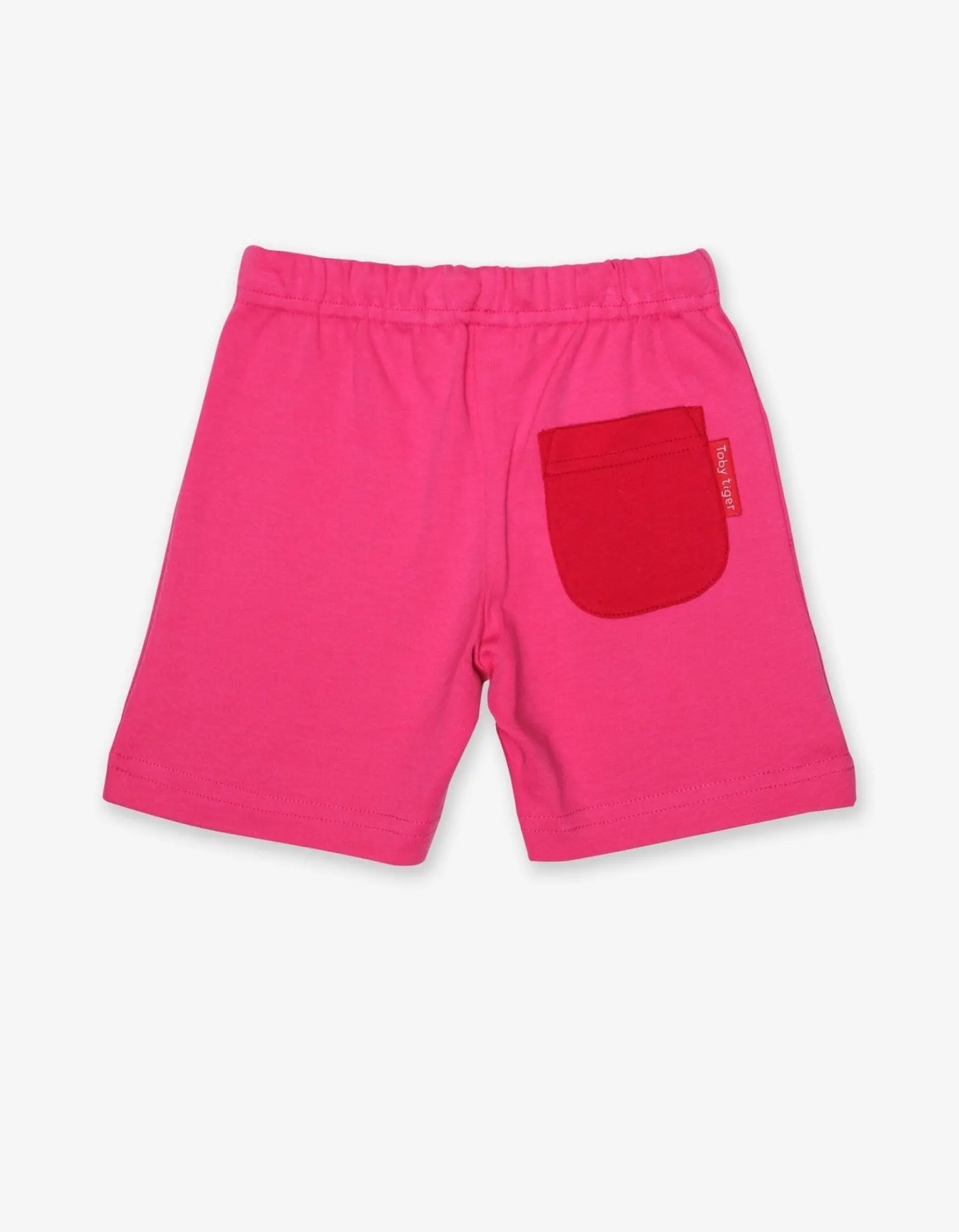 Organic Pink Shorts Toby Tiger
