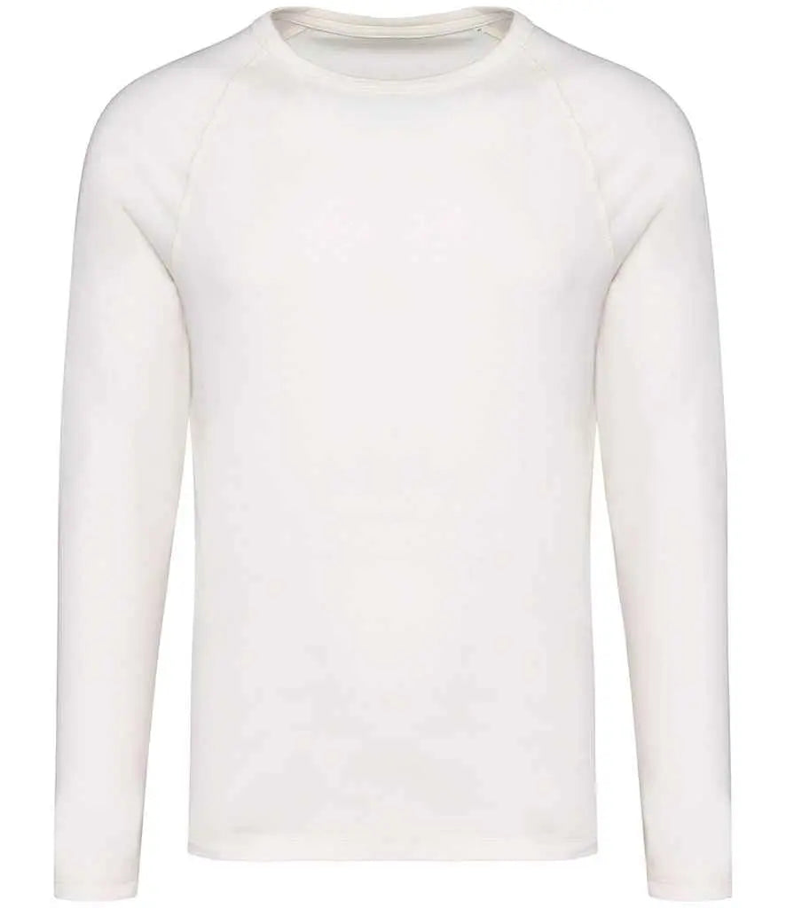 Organic Raglan Long Sleeve Washed T-Shirt Earth Wardrobe