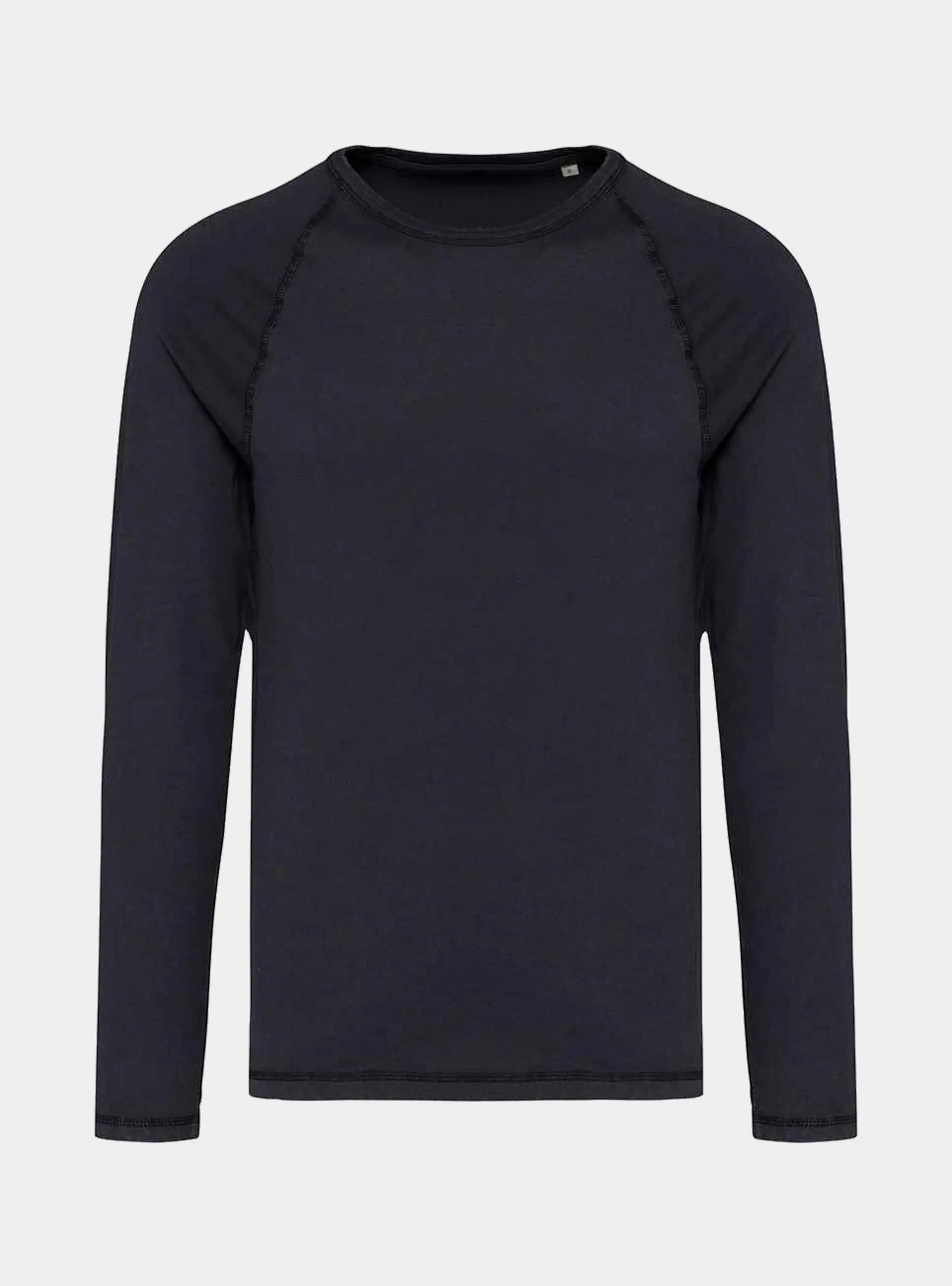 Organic Raglan Long Sleeve Washed T-Shirt Earth Wardrobe