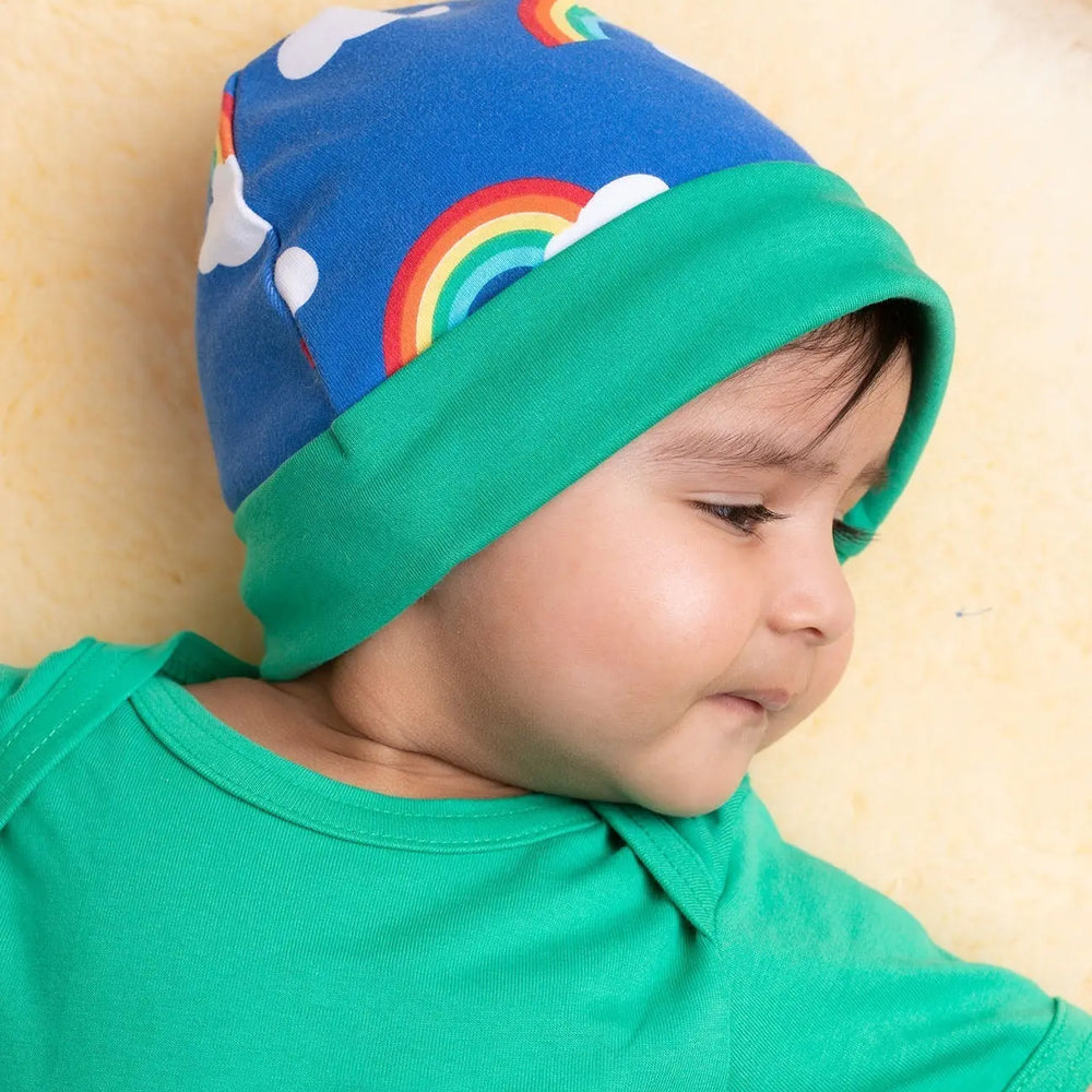 Organic Rainbow Print Baby Gift Set Toby Tiger