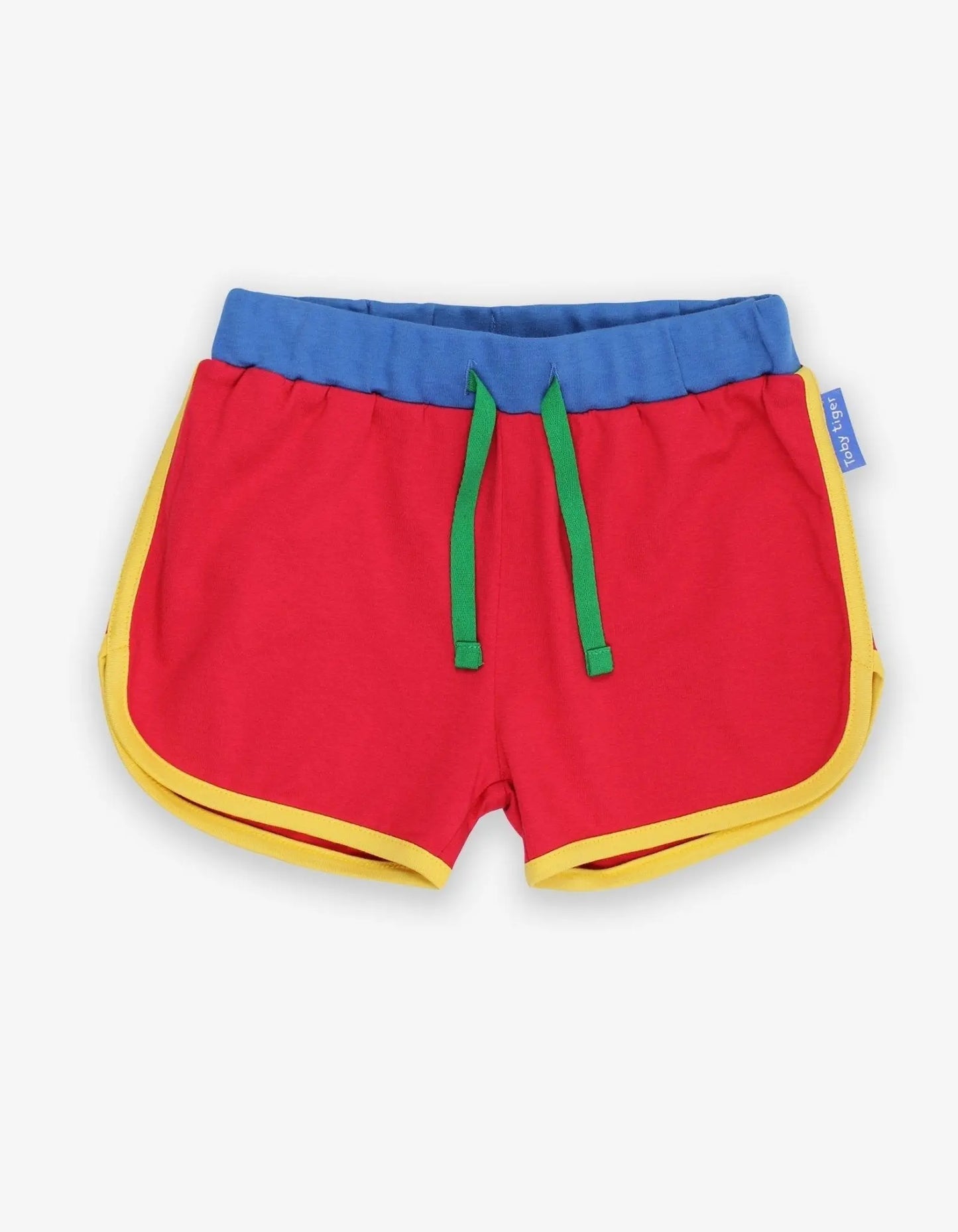 Organic Red Running Shorts Toby Tiger