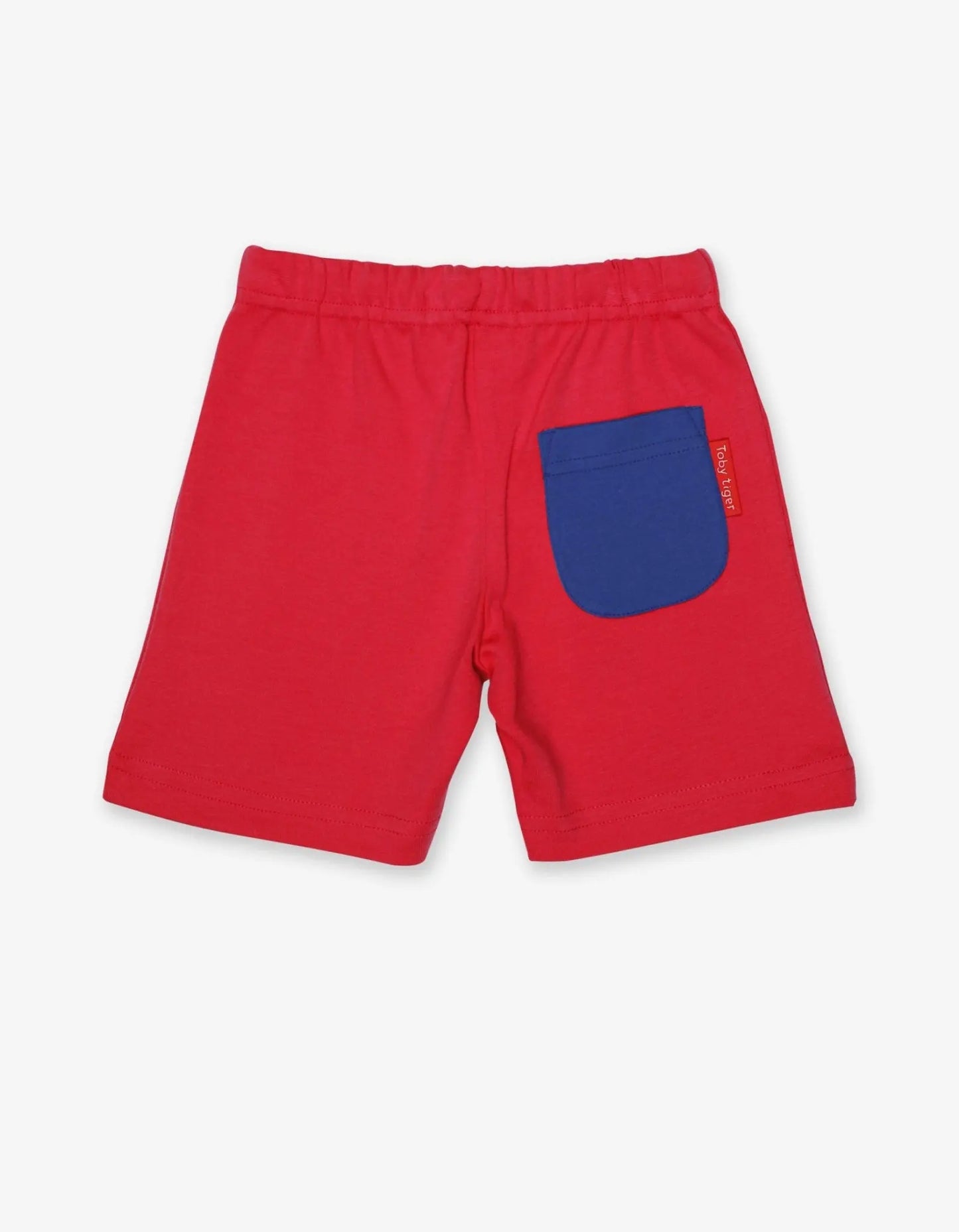 Organic Red Shorts Toby Tiger