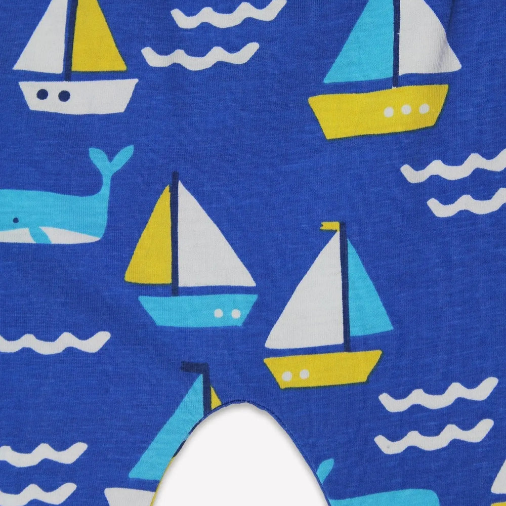 Organic St Ives Print Yoga Pants Toby Tiger