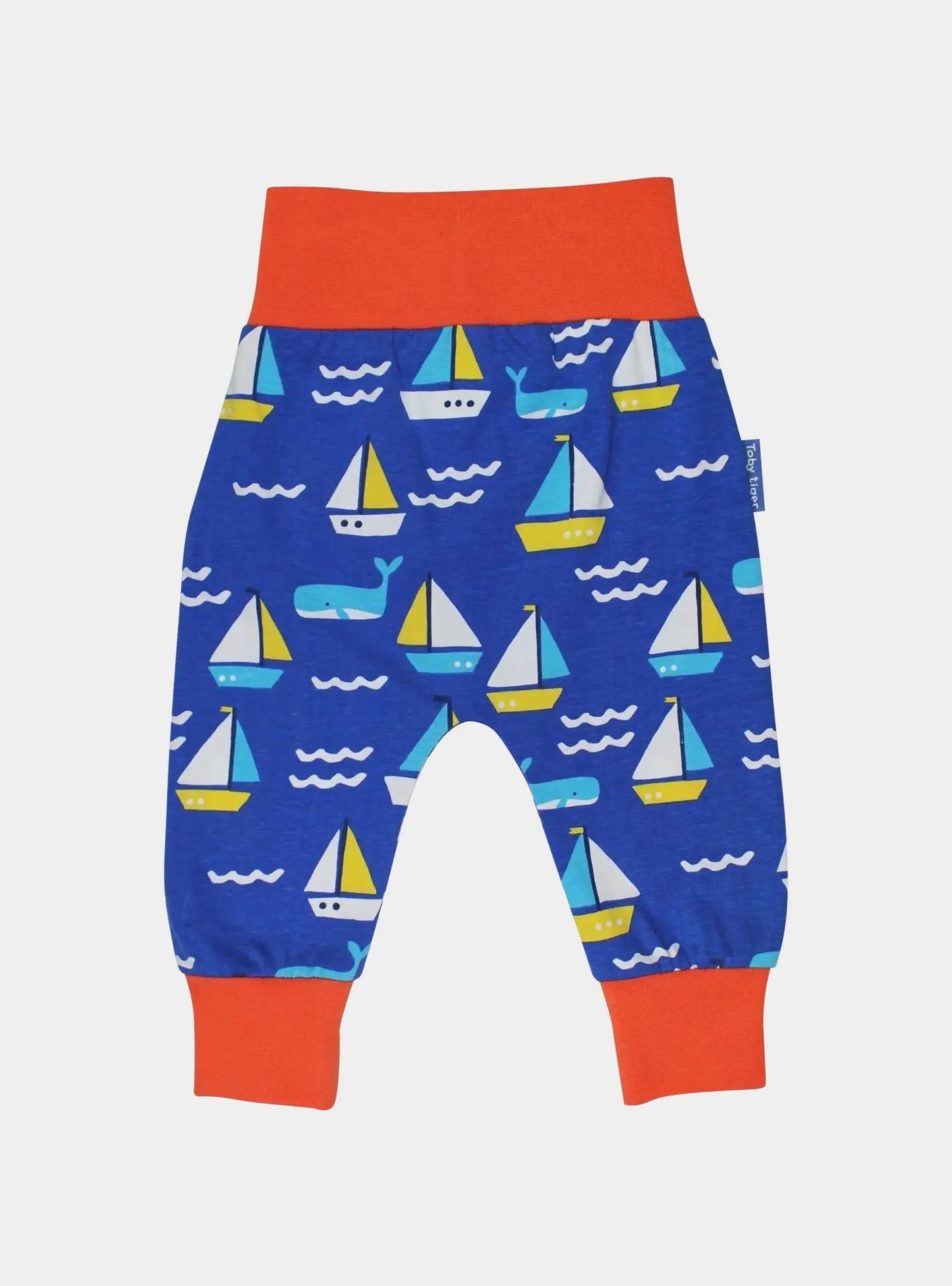 Organic St Ives Print Yoga Pants Toby Tiger