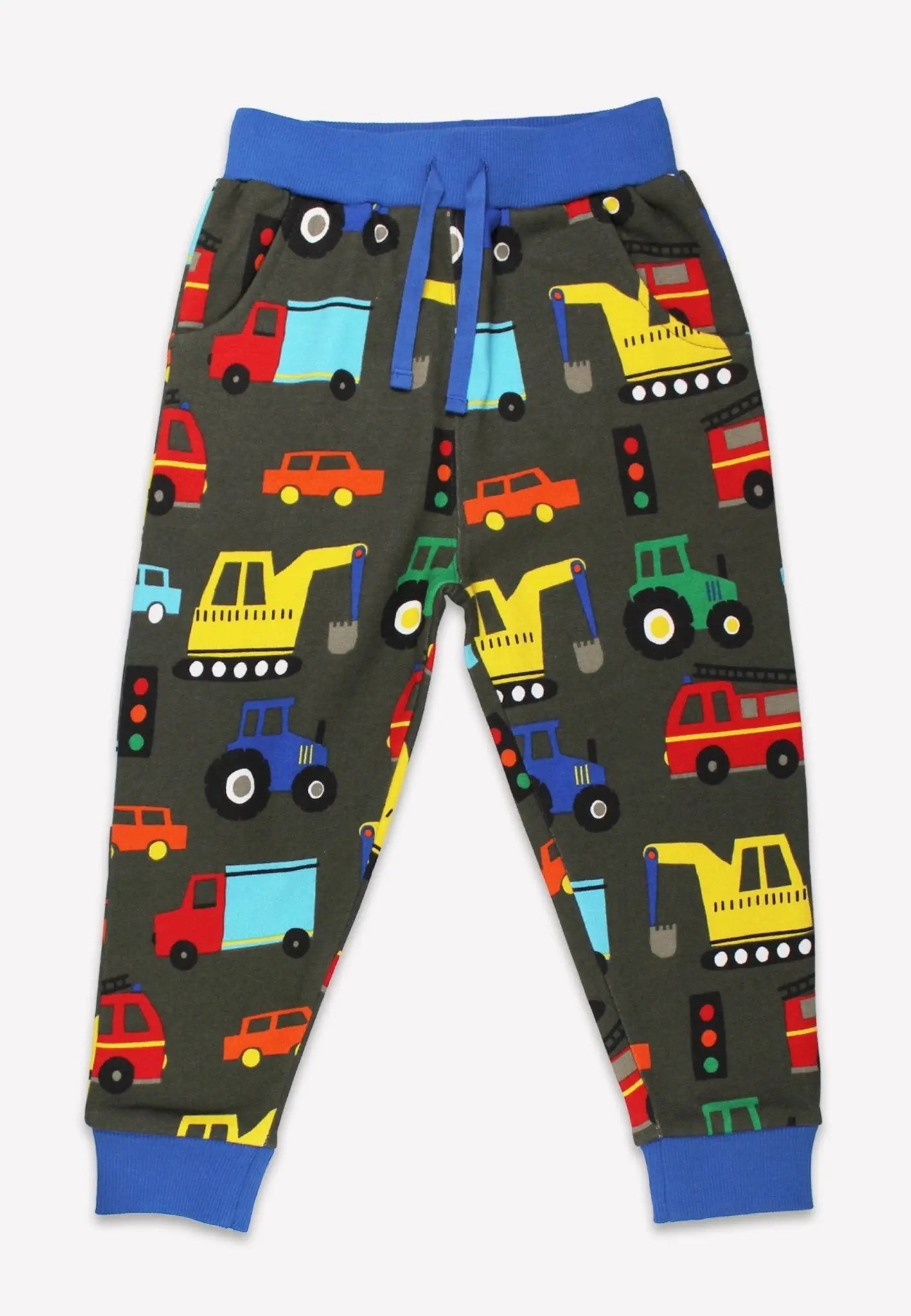 Organic Transport Print Joggers Toby Tiger