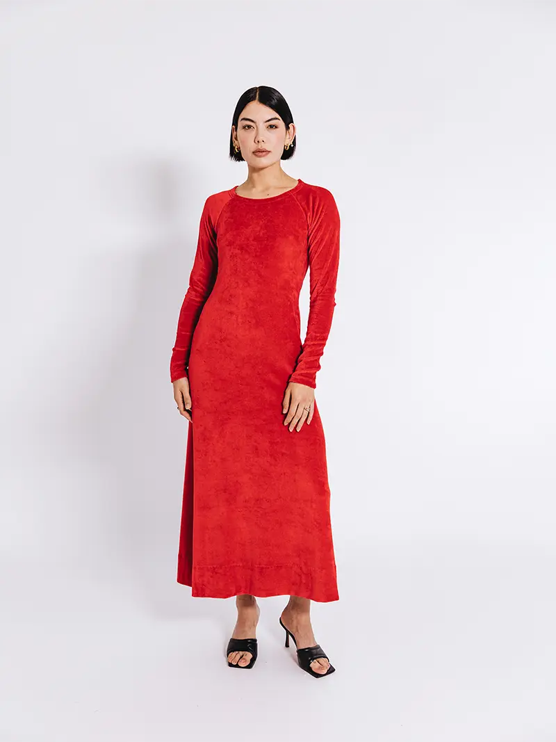 Organic Velour Dress Planet Loving Company