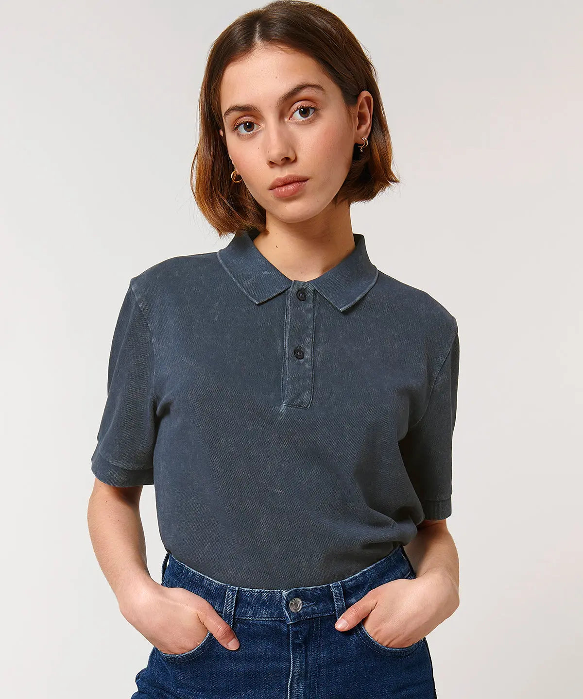 Organic Vintage Polo Shirt Earth Wardrobe