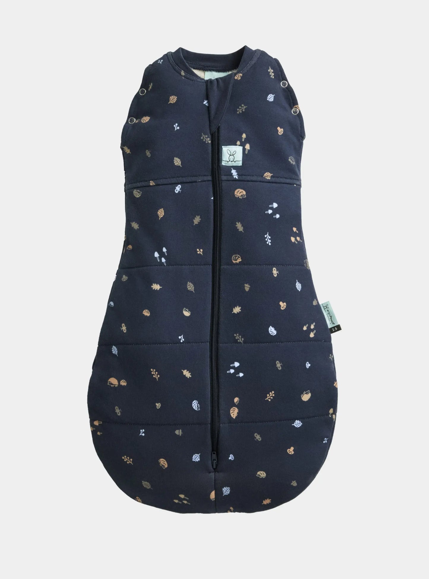 Organic Winter Cocoon Swaddle Sleeping Bag - Hedgehog 2.5 TOG ergoPouch